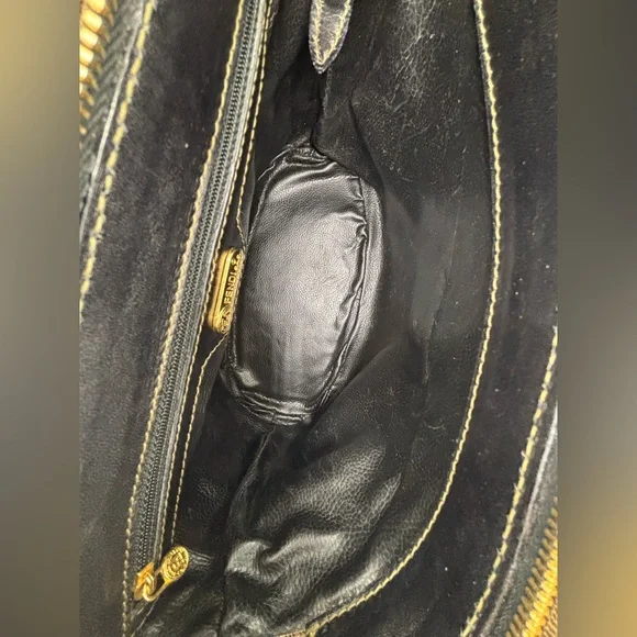 Fendi Vintage Black and Brown Crossbody Bag - Picture 7 of 15